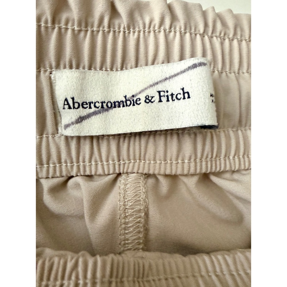 Abercrombie & Fitch Women Joggers Tan Elastic Waist Active Pants Size S - Picture 3 of 9
